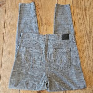 AE jeggings Gray Plaid Pants